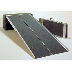 ポータブルスロープアルミ4折式タイプ PVW300【長さ305cm】縦横四