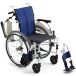 Panasonic 自走式車椅子 おでかけ 車いす ルッタ VA10132 座り心地、乗り心地、押し心地もよい、「おでかけ車いすルッタ」を新