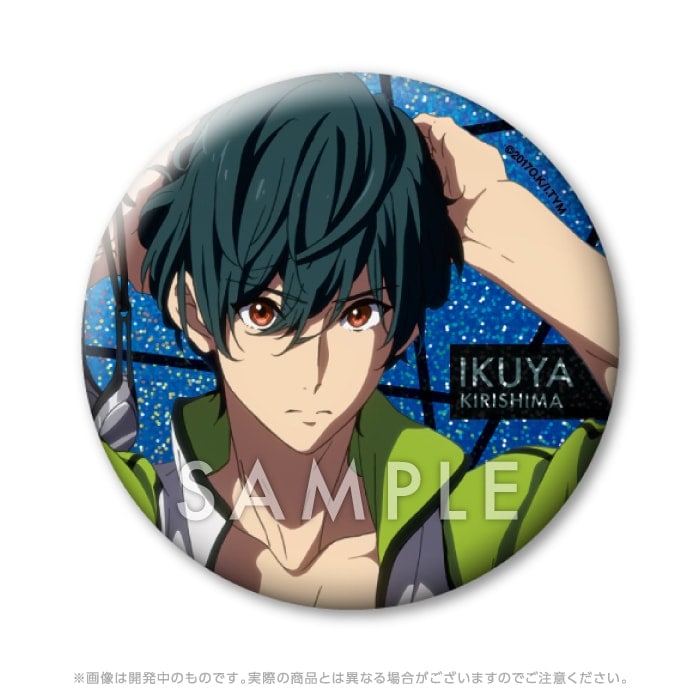 特別版 Free!TYM Clear Blue-Deep Spirit- ホログラム缶バッジ【郁弥】
