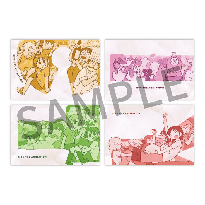 CITY THE ANIMATION ポストカードセット【在庫品】