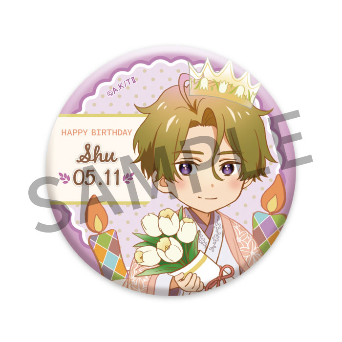 ツルネ －つながりの一射－ ビッグ缶バッジ バースデーver.【藤原愁