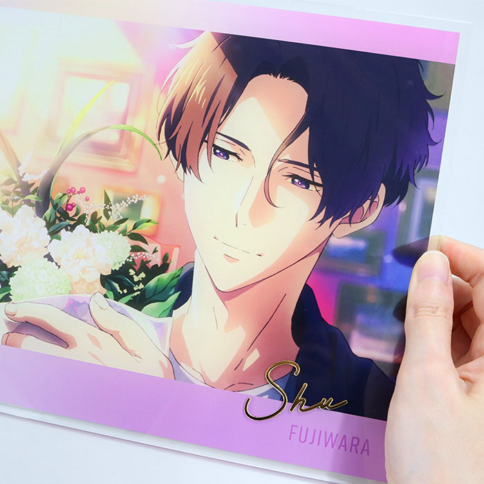 ツルネ』シリーズ アクリルプレート【藤原愁】【在庫品】