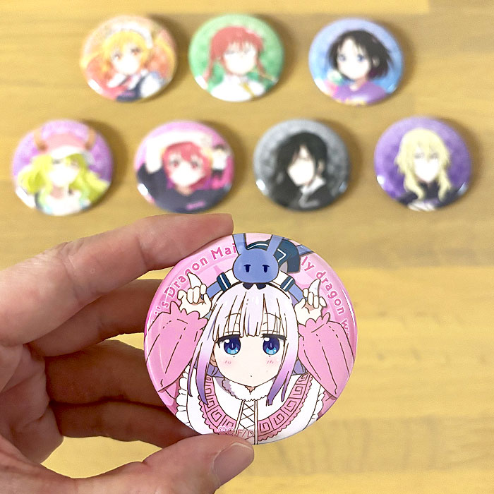 映画『小林さんちのメイドラゴン さみしがりやの竜』 缶バッジ