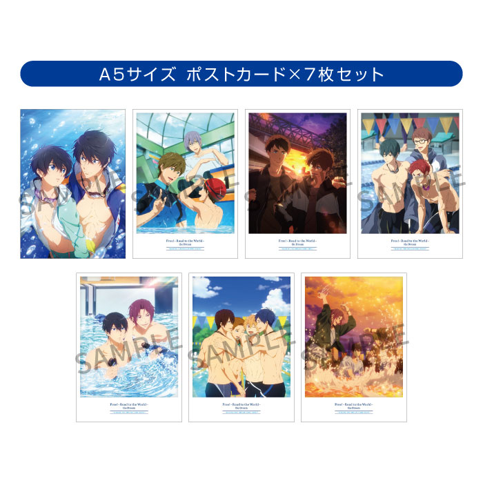 劇場版 Free!RW ポストカードセット【Hopeful Future】【在庫品】