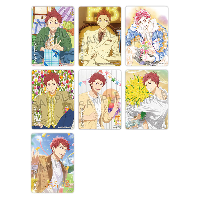 Free!シリーズバースデー キラキラアートカードコレクション【在庫品】