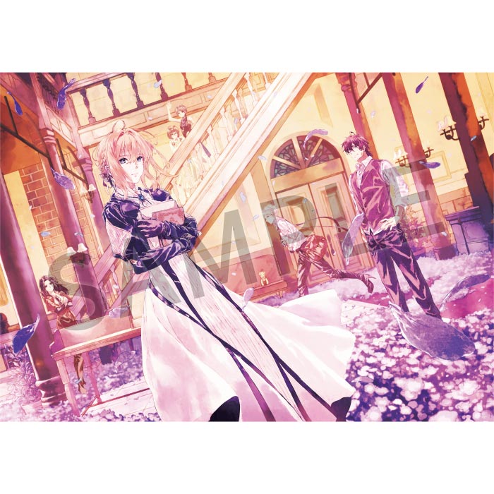 ヴァイオレット・エヴァーガーデン 額装アート ―色景―【菫】【在庫品】