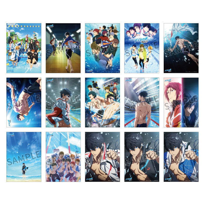 Free!シリーズ ポストカードブック【Visual Collection】【在庫品】