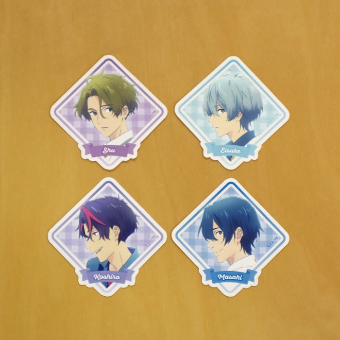 ツルネ －つながりの一射－ ステッカーセット【仲間】-B-【在庫品】