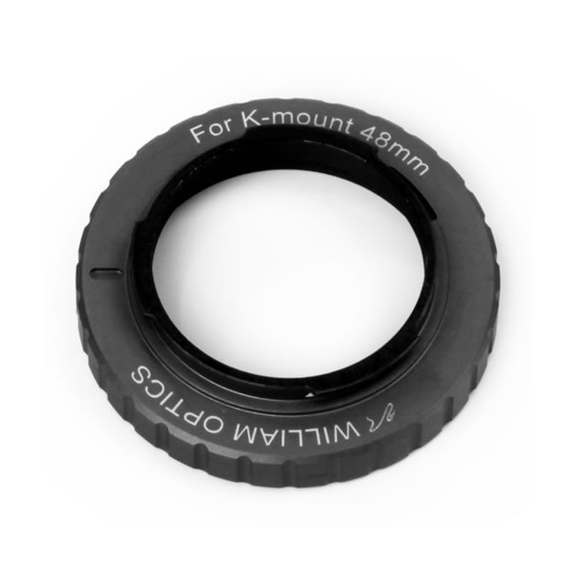 William Optics 48mmカメラマウント・PENTAX-K用【即納】 ｜ 天体