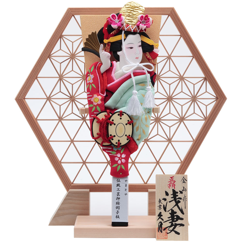 やまとや作 古典羽子板衝立飾り 10号 5EH-32 | 羽子板 | 【公式】 人形