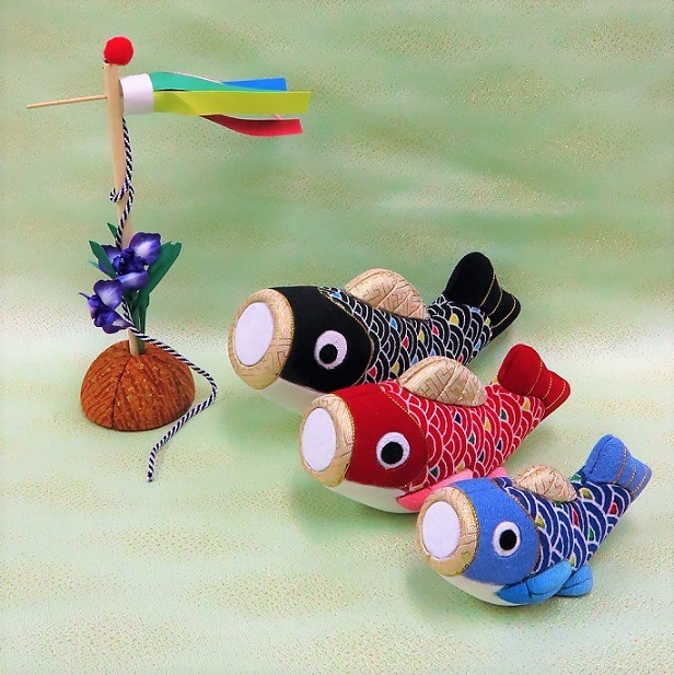 久月 木目込み手作りキット 『鯉家族』 | 五月人形材料 | 【公式