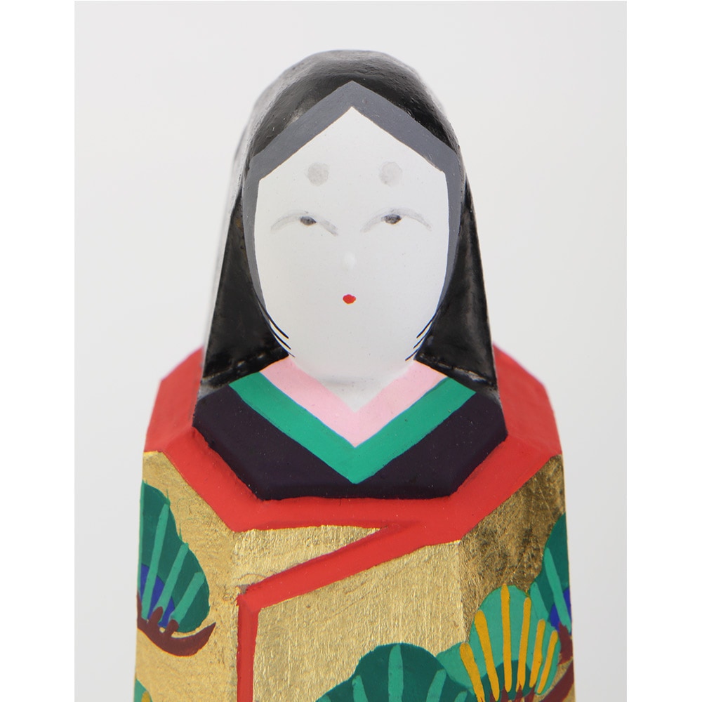 神泉作 奈良一刀彫 4号立雛 3H-I4-Z-US | 一刀彫（雛） | 【公式