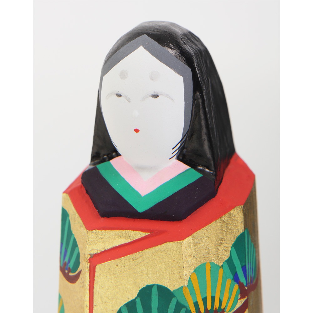 神泉作 奈良一刀彫 4号立雛 3H-I4-Z-US | 一刀彫（雛） | 【公式