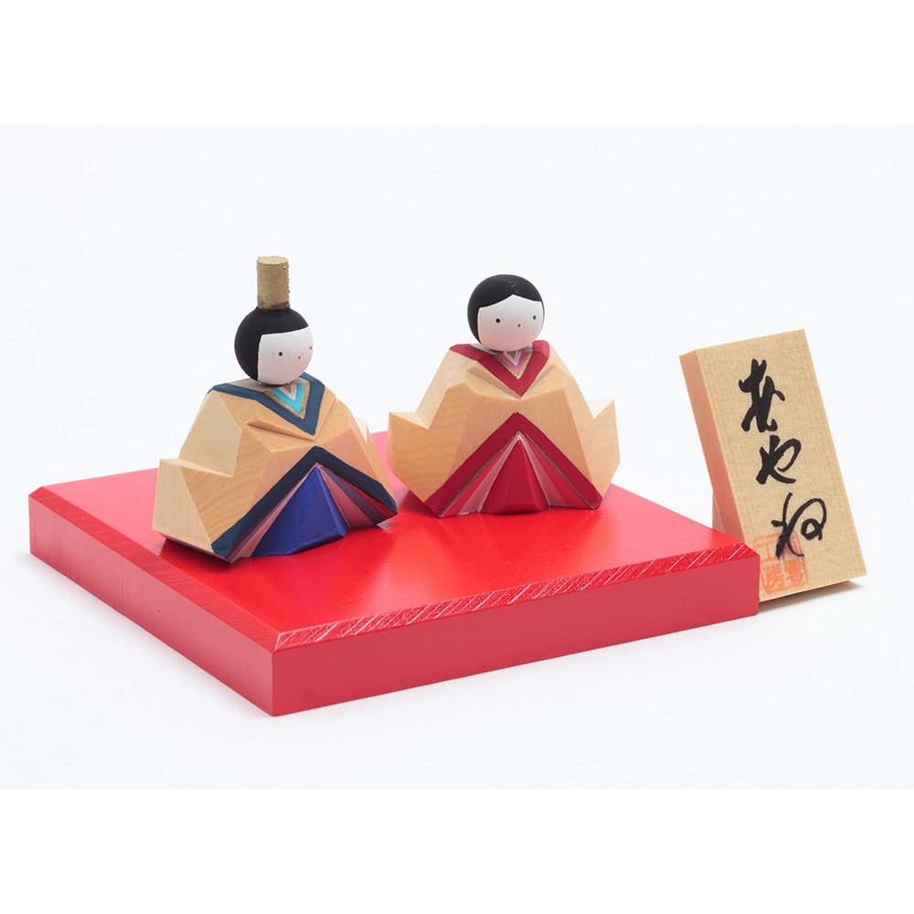 南雲作 伊予一刀彫 あやね 4H-I15 | 一刀彫（雛） | 【公式】 人形の久