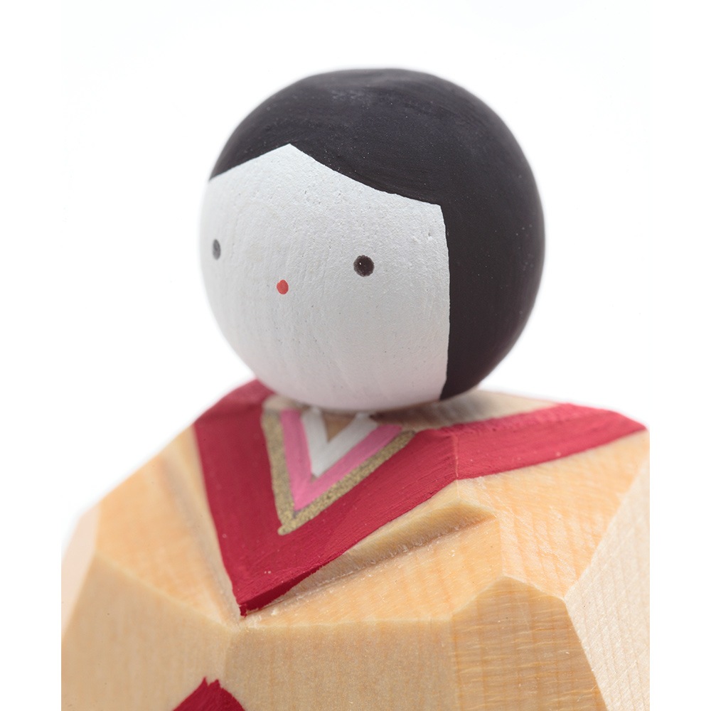 南雲作 伊予一刀彫 あやね 4H-I15 | 一刀彫（雛） | 【公式】 人形の久