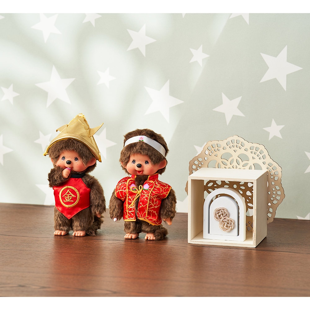 久月オリジナル 昔ばなしモンチッチ 金太郎 IPM-4-Z-US | ぬいぐるみ