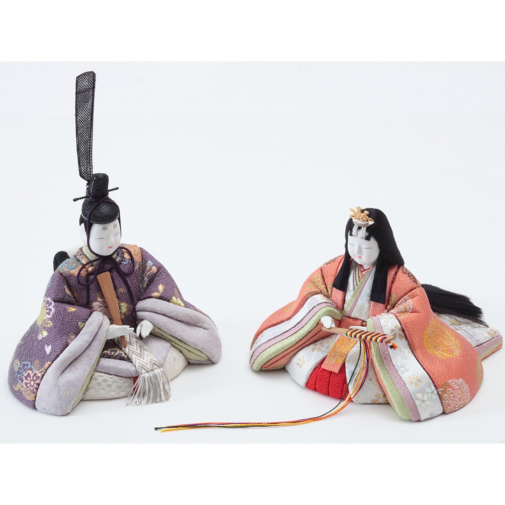 真多呂作 木目込 親王飾り 5HR-M63 | 木目込飾り | 【公式】 人形の久