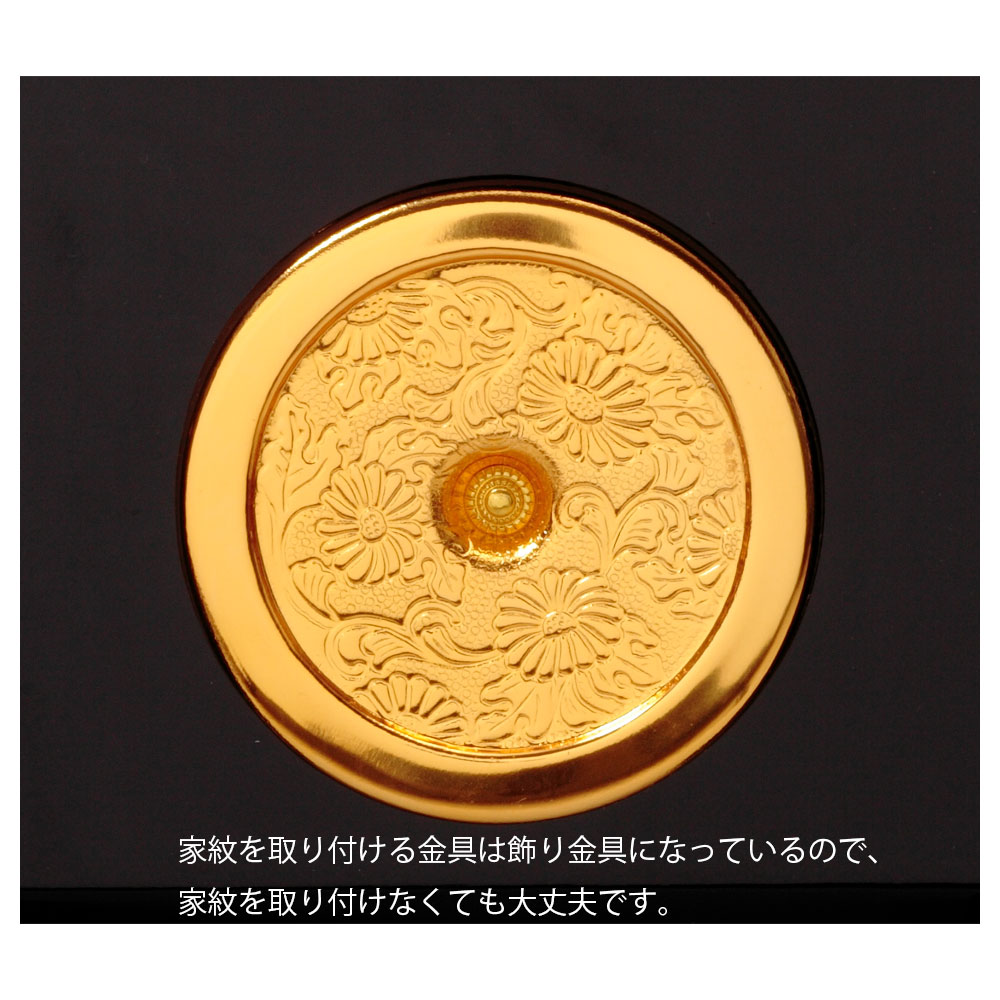 兜ケース飾り ガラスケース オルゴール付 4G-C12 | 取付ケース飾り