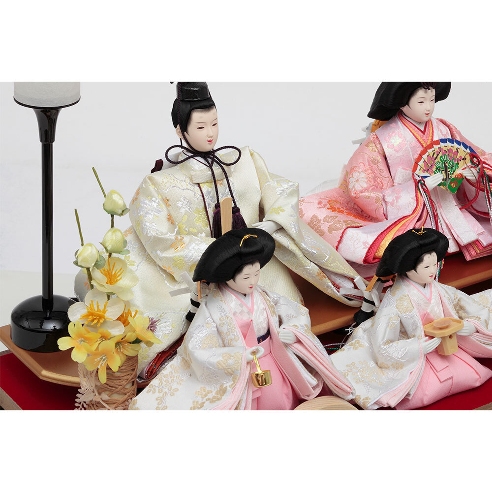 親王官女ケース飾り アクリルケース 5H-KK35-Z | ケース飾り | 【公式