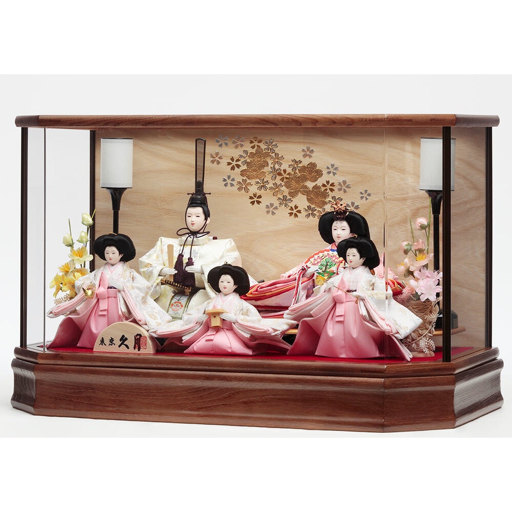 親王官女ケース飾り アクリルケース 5H-KK35-Z | ケース飾り | 【公式