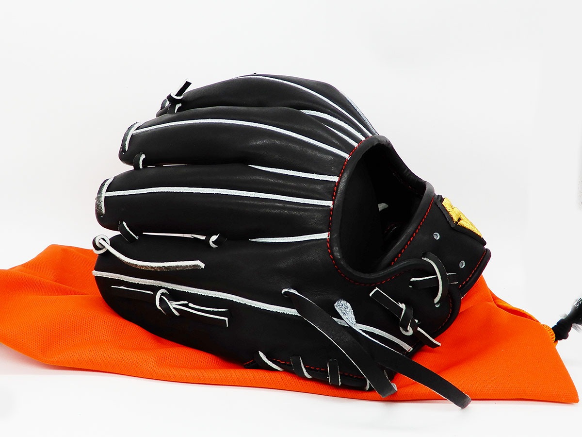 SHINING STAR 硬式グローブ 黒 キャッチーミット SHINING STAR 硬式