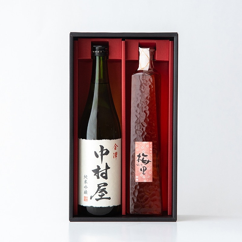 日榮 加賀金箔入 金彩セット-金沢中村酒造オンラインショップ