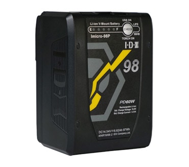 IDX Imicro-98P Vマウントマイクロタイプバッテリー｜映像機材の販売