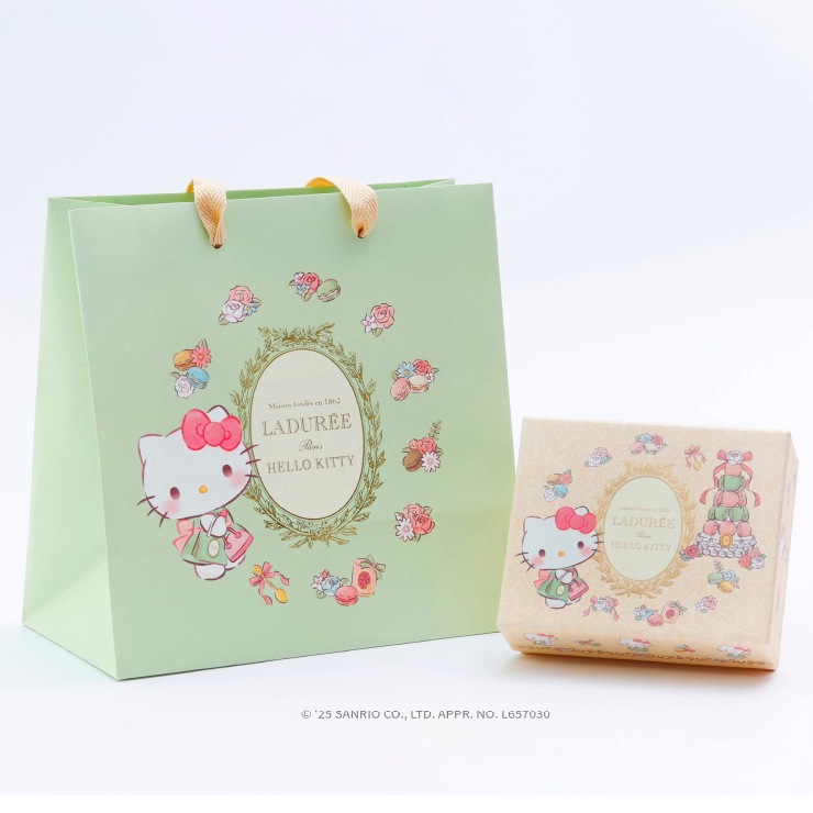 数量限定】ハローキティ マカロン6個入り ｜ラデュレ｜マカロン発祥の