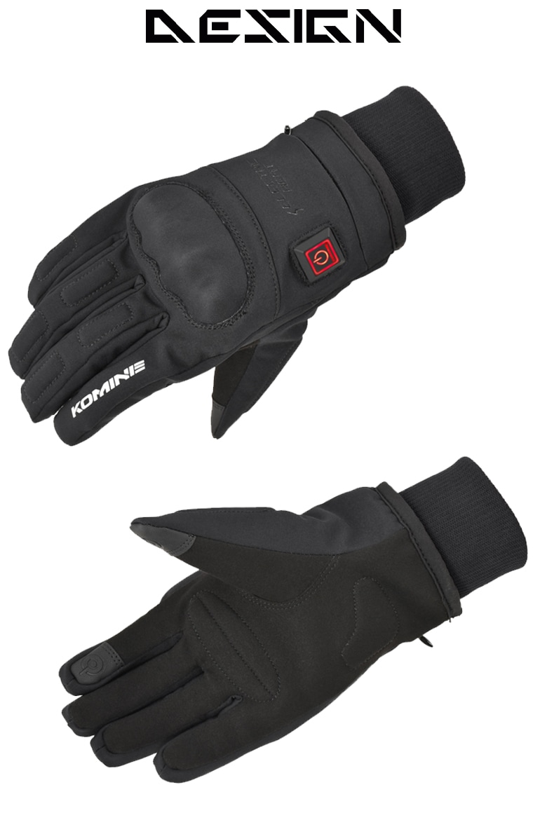 KOMINE(コミネ)12VプロテクトE-グローブ EK-216 バイク用電熱グローブ