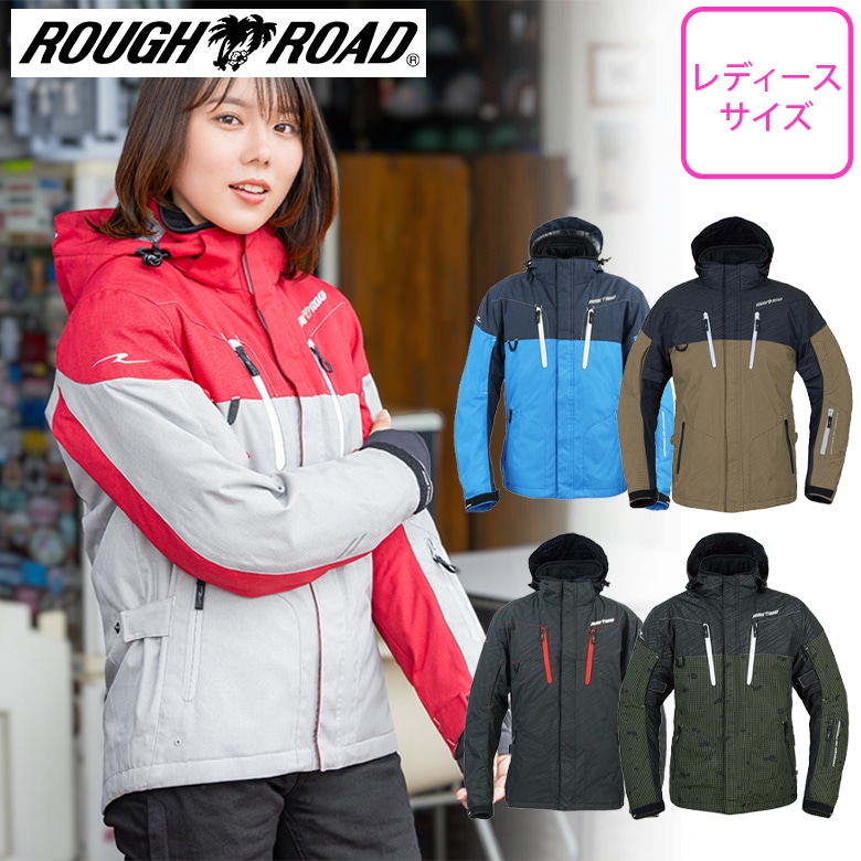 送料無料】ROUGH&ROAD(ラフ&ロード)WSプリマロフトウォームパーカー