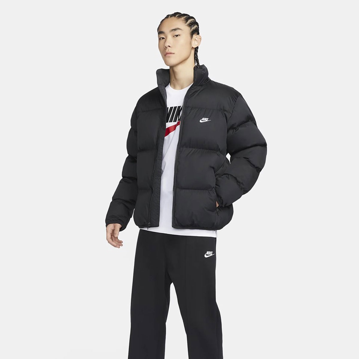 NIKE ナイキ TF クラブ パファー ジャケット FB7369-010 【50%オフ】の