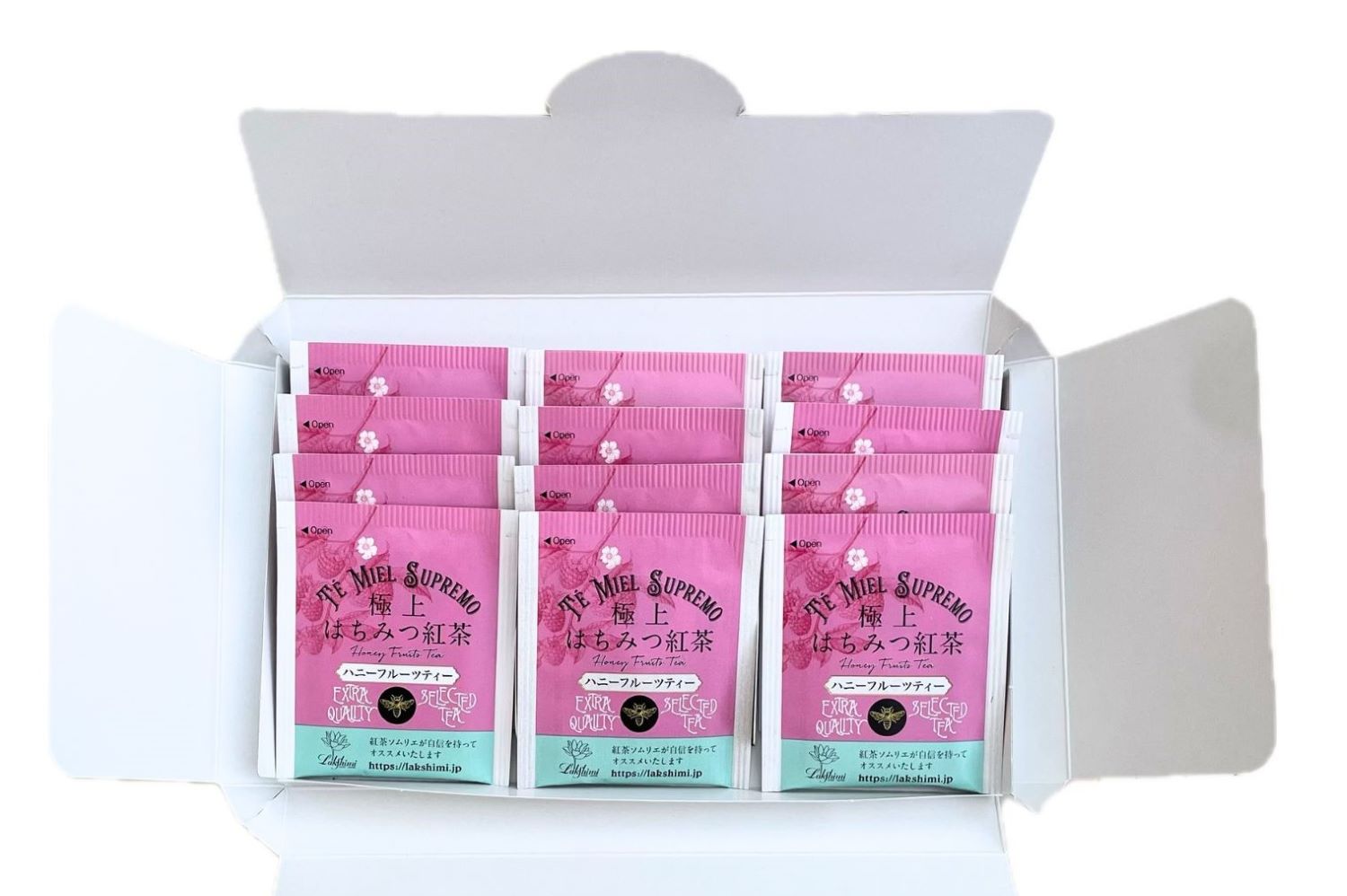 Lakshimi Te' Miel SUPREMO 極上はちみつ紅茶 12袋（レターパッケージ）