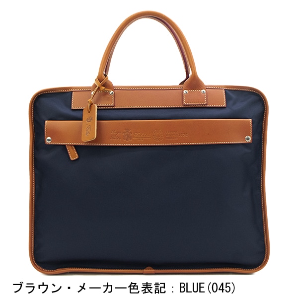 希少 フェリージ ブリーフバッグ ビジネス トートバッグ レザー 茶