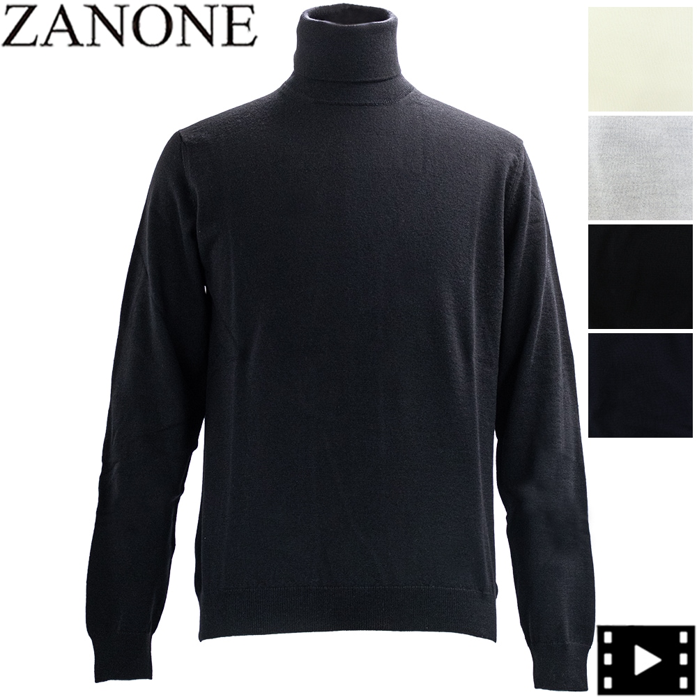 セール】ザノーネ セーター メンズ ウール ハイゲージニット