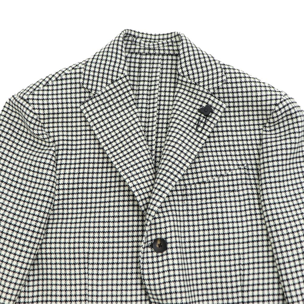 セール】ラルディーニ ジャケット メンズ ヴァージンウール チドリ柄