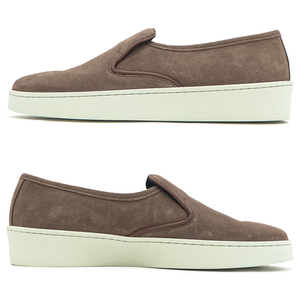 ペリーコサニー スニーカー メンズ スエードレザー スリッポン