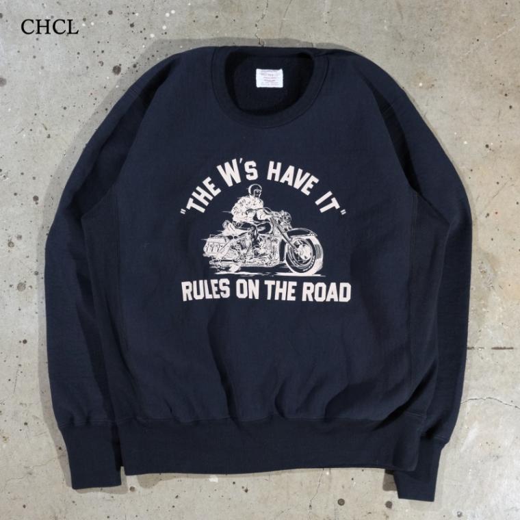 WESTRIDE ウエストライド【RW SWEAT】≪THE W'S HAVE IT≫リバース