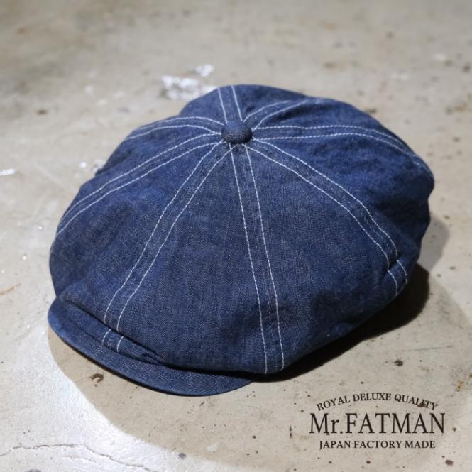 Mr.FATMAN ミスターファットマン【LUCKY DAN DENIM】キャスケット