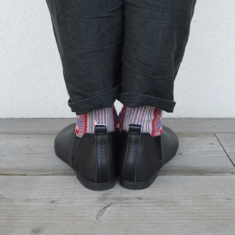 サイドゴアブーティー ブラック／HUMMING BIRD（ハミングバード