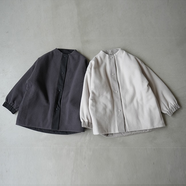 e223t179) / evam eva (エヴァムエヴァ) / wool padding short coat