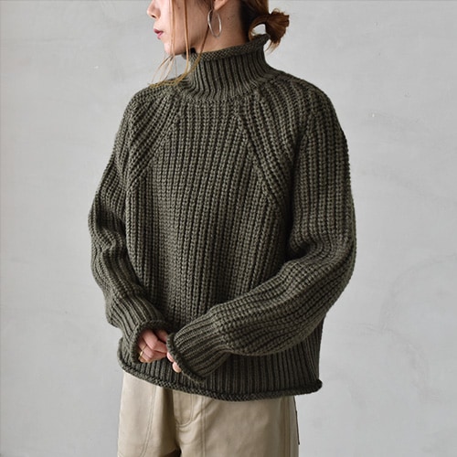 bn-20fl-050) / BATONER (バトナー) / CHUNKY SIGNETURE TURTLE NECK
