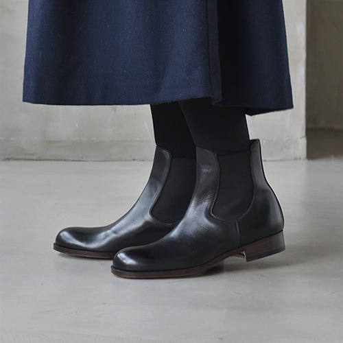 ff-84) / forme (フォルメ) / Calf sidegore boots（カーフサイドゴア