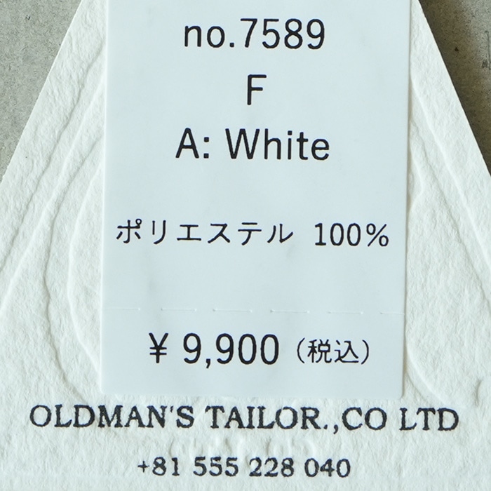 7589) R&D.M.Co-/OLDMANS TAILOR(アールアンドディーエムコー/オールド