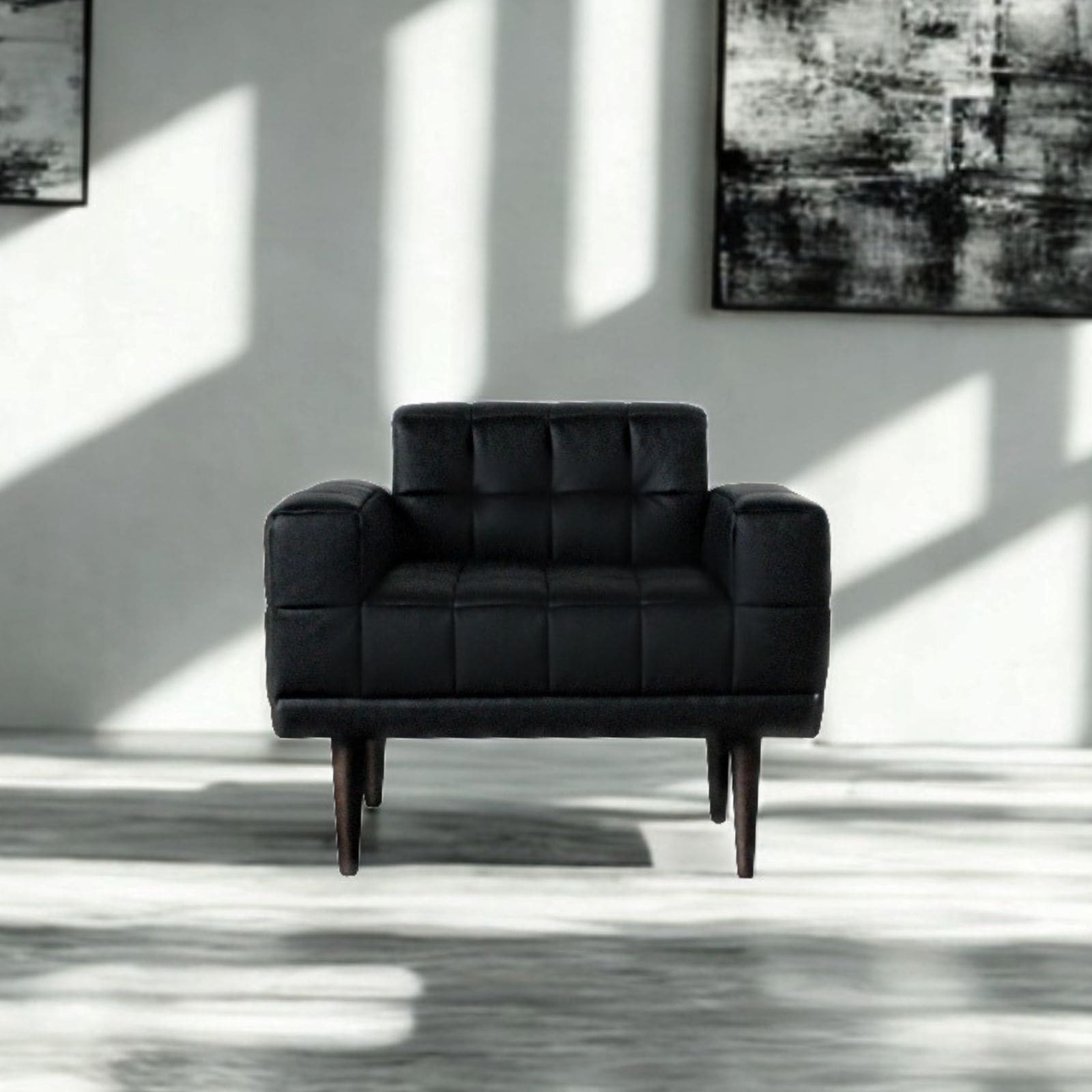 ソファ ソファー 革 レザー 本革 1人掛けソファ ダイニングソファ