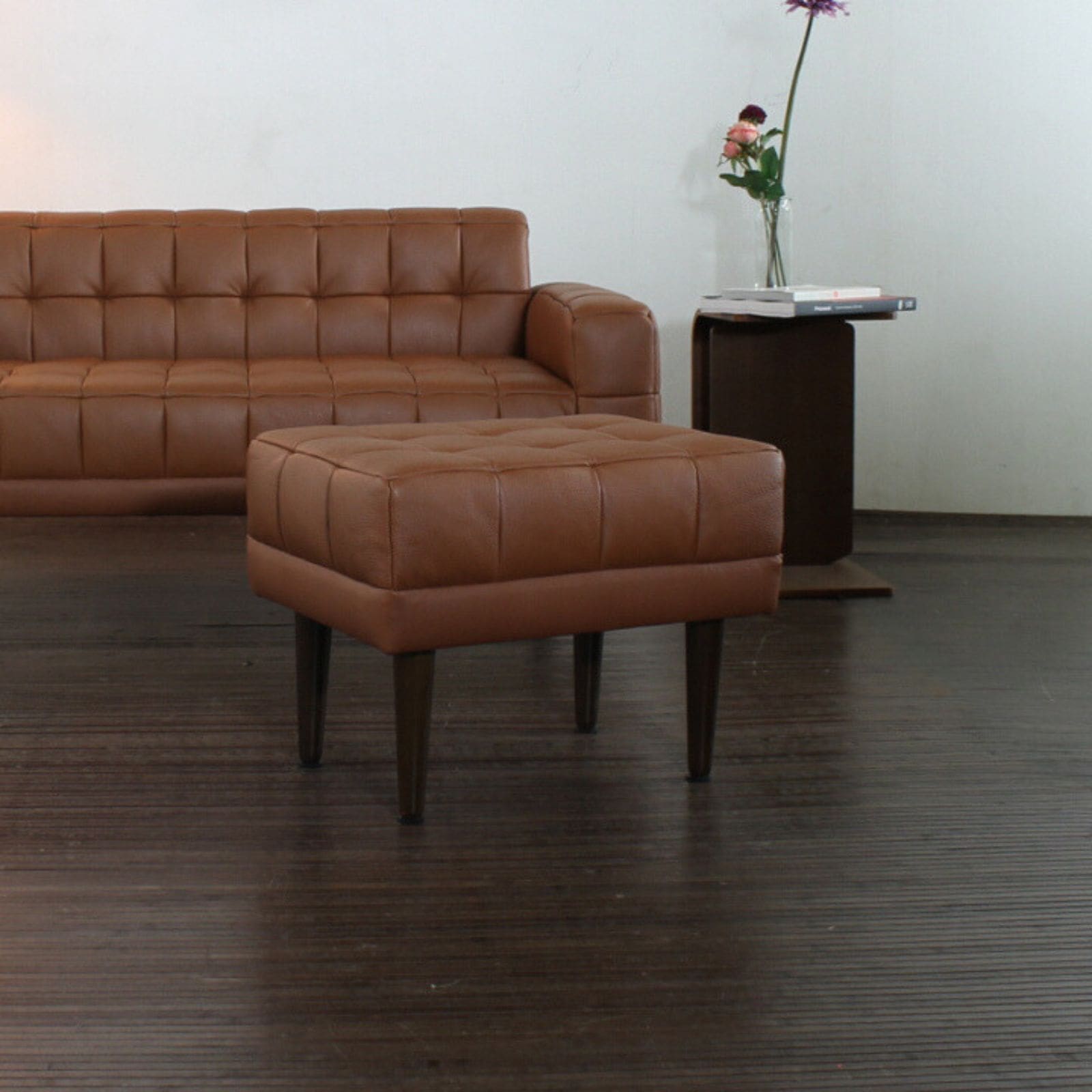 オットマン スツール 本革 1人掛けソファ ダイニング ラウンジ