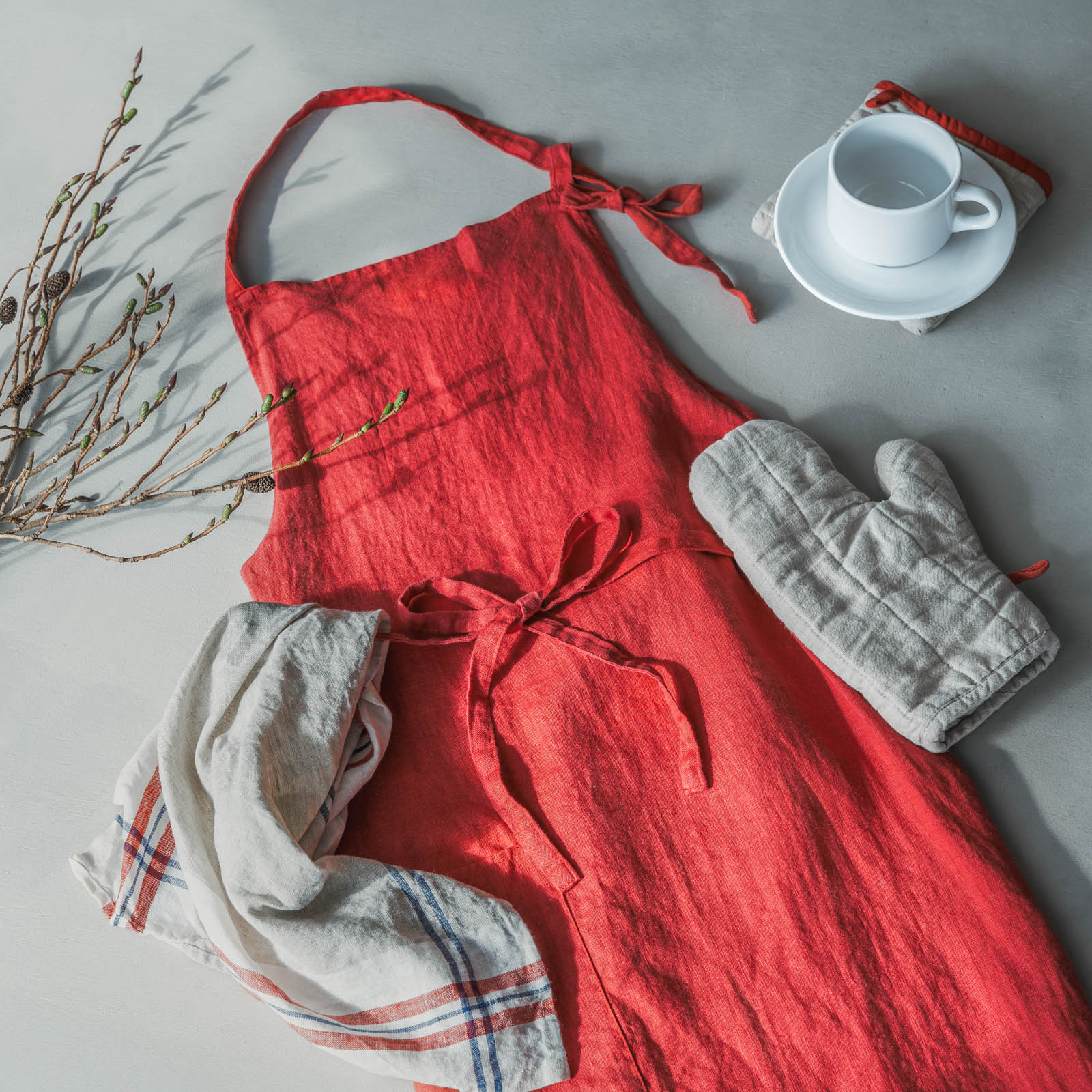 フルエプロン マノン _ ルージュガランス