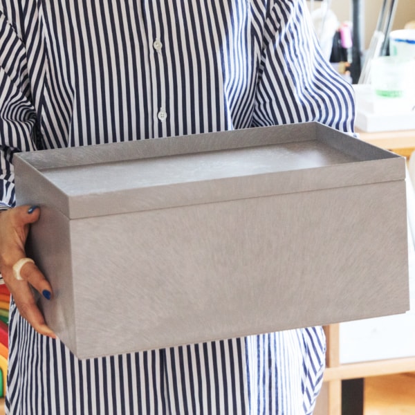 ライクイット タイディアップボックス S2412（インナー浅型）グレー