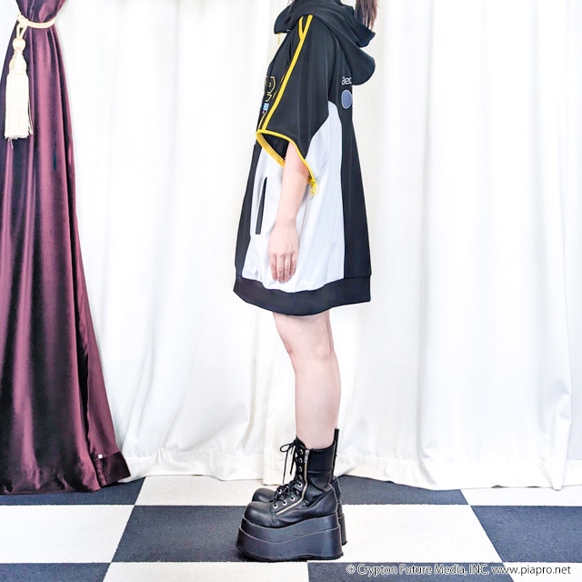 鏡音リン・レン ジャージパーカーV2 【BLACK】 / 鏡音リン・レン