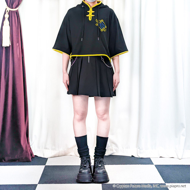 鏡音リン・レン チャイナパーカー 【BLACK】 / 鏡音リン・レン