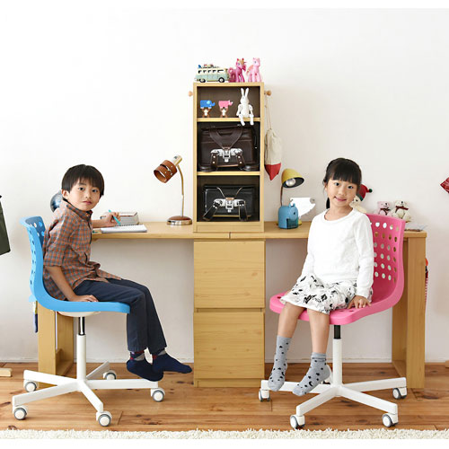 シンプル ツインデスク 学習机 セット 単体使用可能 ランドセルラック